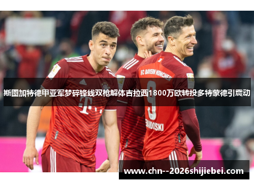 斯图加特德甲亚军梦碎锋线双枪解体吉拉西1800万欧转投多特蒙德引震动